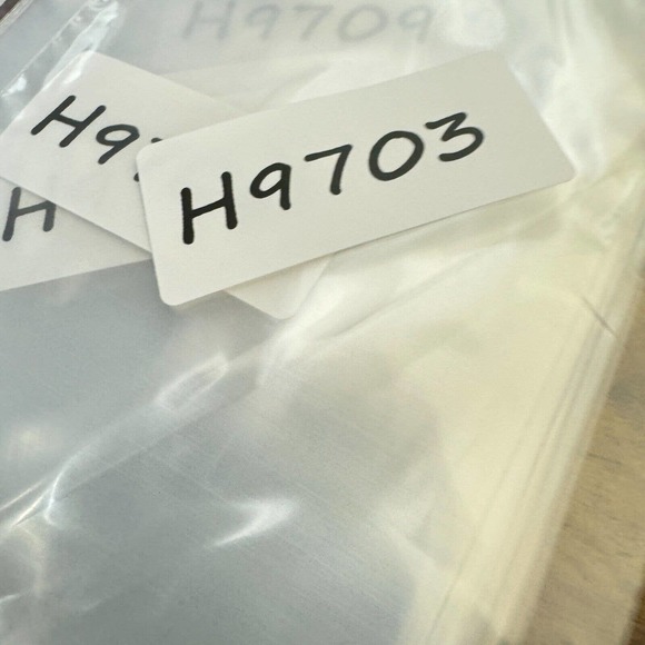 7 For All Mankind Model 7906 50-19-140 Eyeglasses Frame Black Round H9703 - Picture 8 of 8